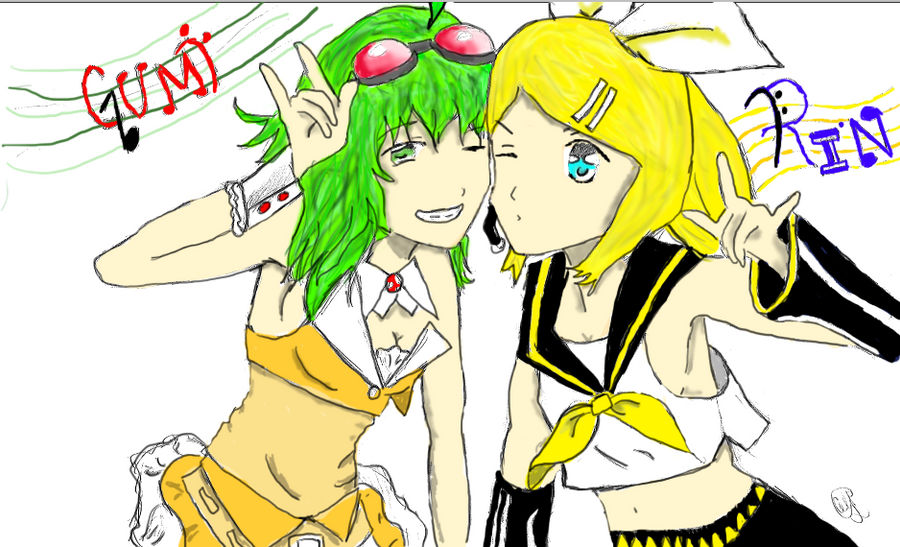 Rin and Gumi Coloured