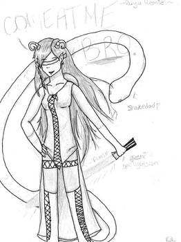 OC: Ruya Remiel uncoloured