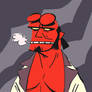 Hellboy by Scriba