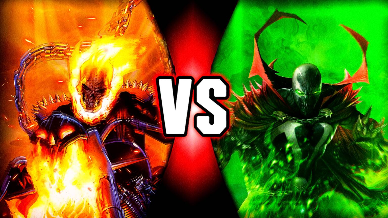 Ghost Rider Vs Spawn (Marvel vs Image) by 1r0nh1d3 on DeviantArt