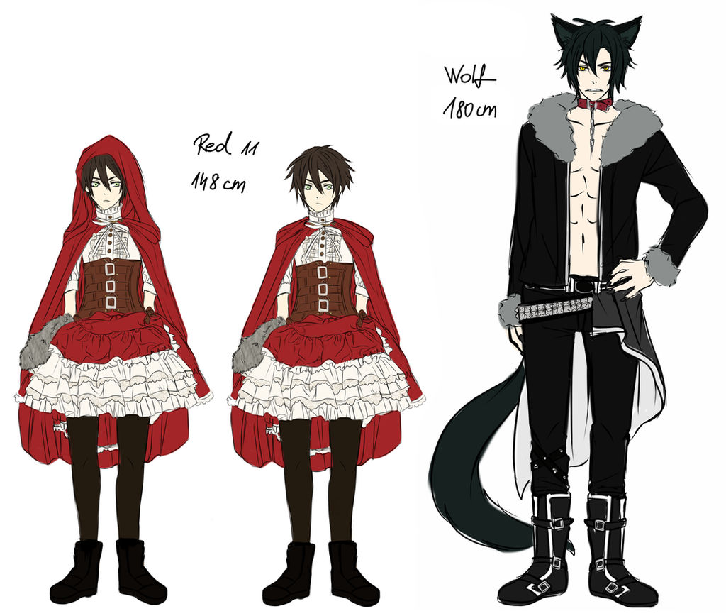 Little Red Note Profiles The little RED Riding Hood character sheet by NoxAtraWendigo on DeviantArt