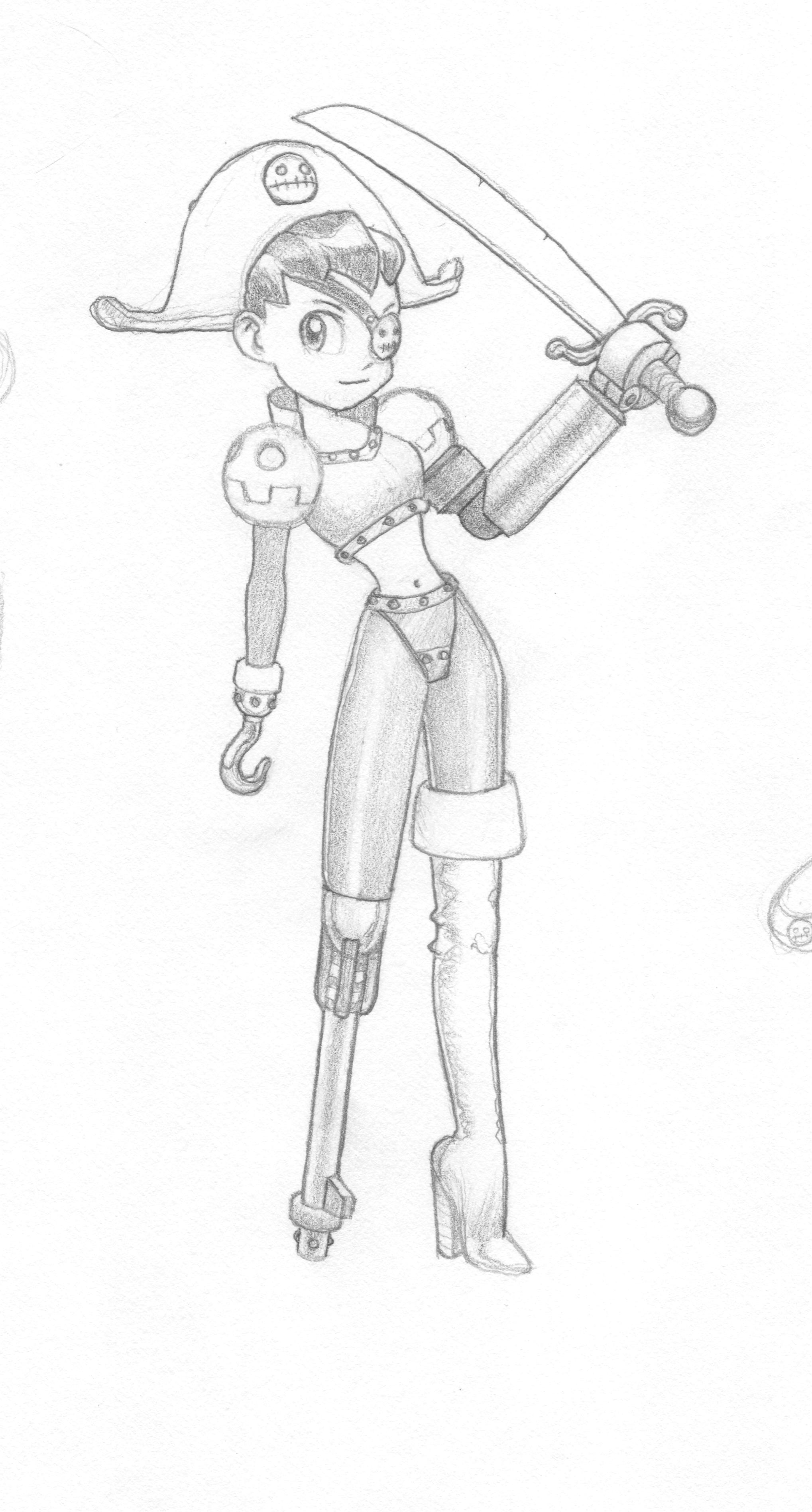 Tron Bonne, pirate