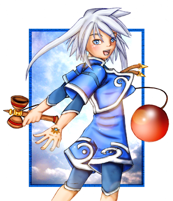 Genis Lineart - Coloured