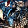 Black Cat and Spiderman (Finch by Ambra) COLOURS