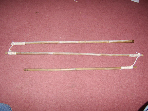 Three Section Bamboo Staff