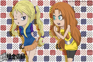 Winry Rockbell and Julia Crichton