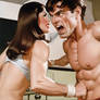 Cornered and gutted by his wife