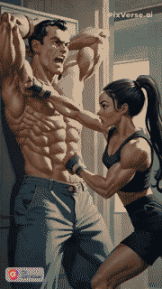 GIF#23: Unmerciful abs conditioning