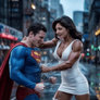 She traumatized his solar plexus!