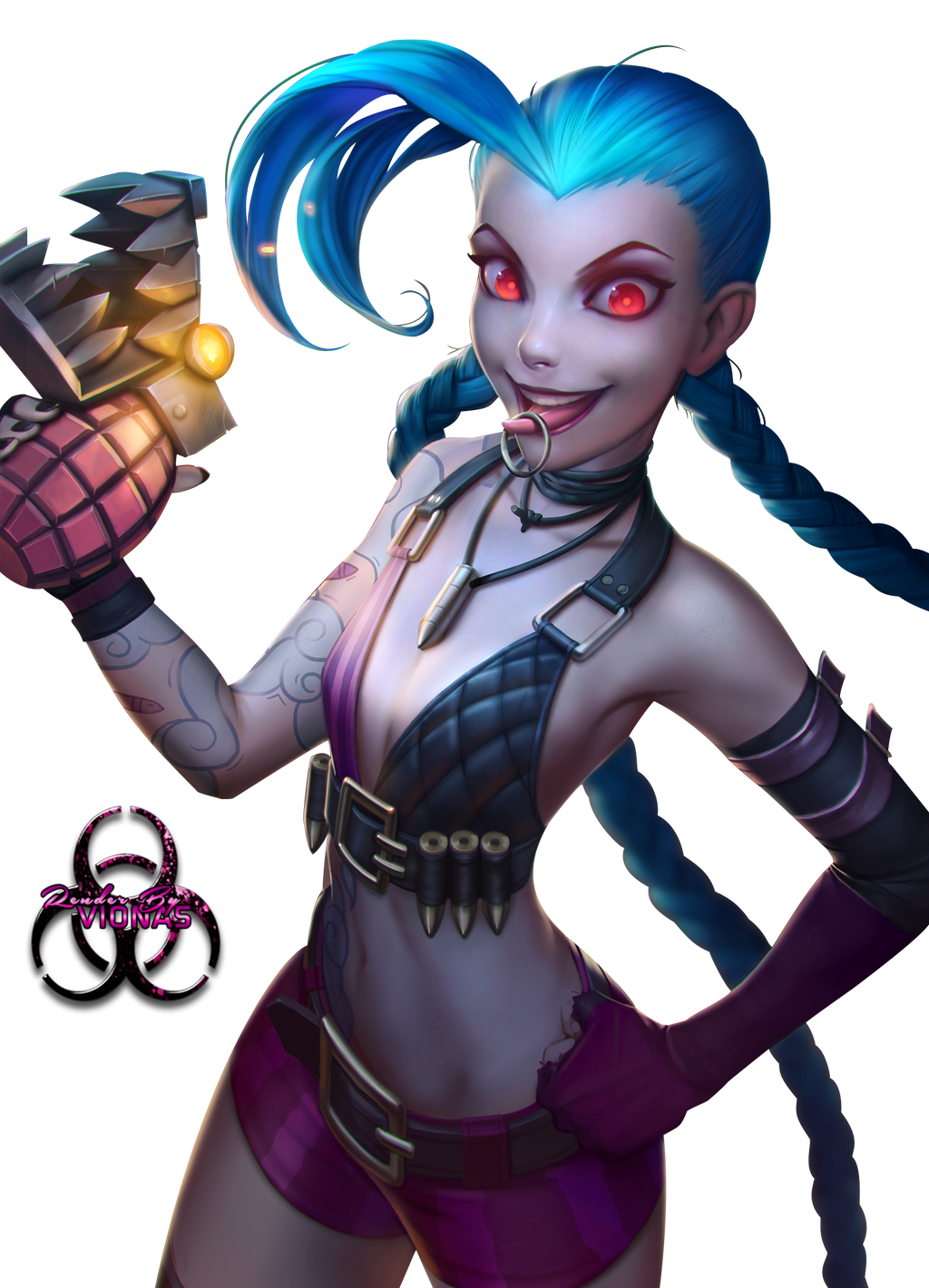 Jinx. League of Legends by EvrisBS on DeviantArt  Lol league of legends,  League of legends characters, Jinx league of legends