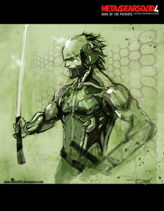 Raiden MGS4 by nefar007 on DeviantArt