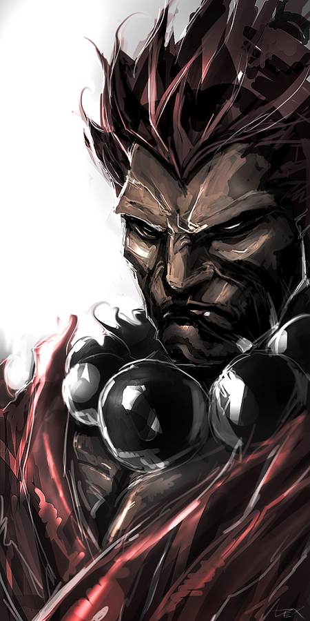 Akuma (Gouki in Japan)  Street fighter art, Street fighter characters, Street  fighter