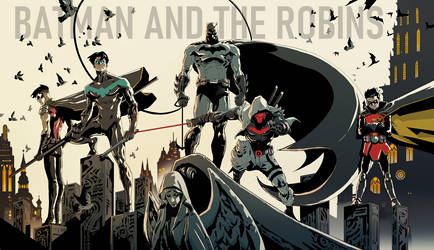 Batman and Robins with Red Ronin