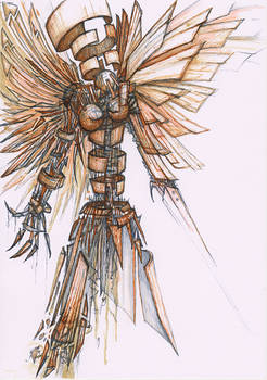 Angel of junk dust and impermanence