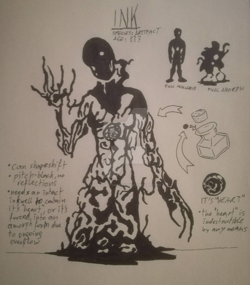 Reference Sheet: INK by Dude-in-the-box on DeviantArt