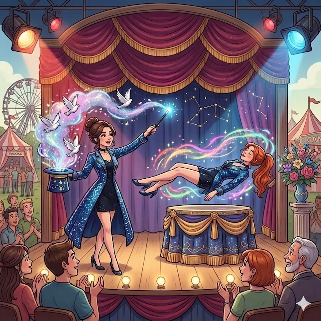Magic English Deviantart Magic show by slvbrit on DeviantArt