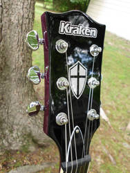 Kraken Legion 3 Trans Purple 2013 headstock front