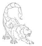 Manticore GO by rabidjigglypuff