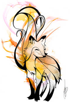 Fox - Tattoo Design