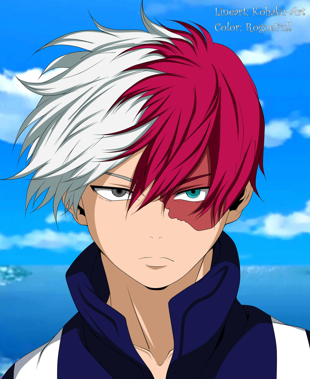 Shouto Todoroki Boku no Hero Academia