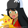 Request : Marine and Pikachu