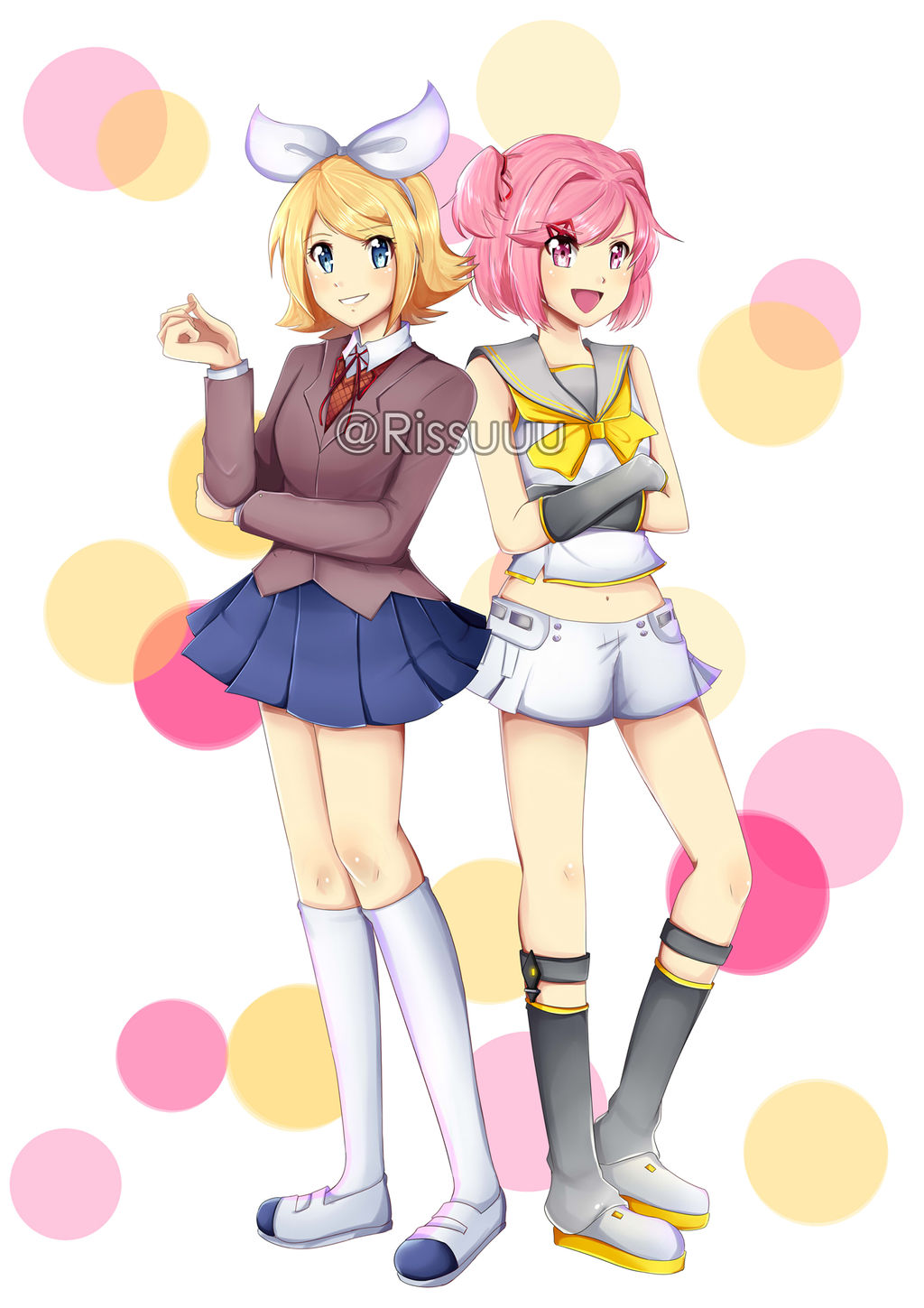 Rin and Natsuki by TrainerAshandRed35