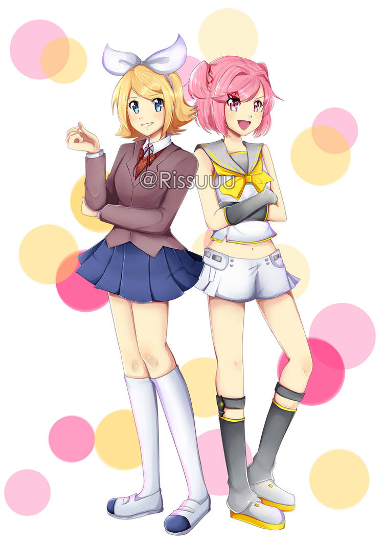 Rin and Natsuki by TrainerAshandRed35