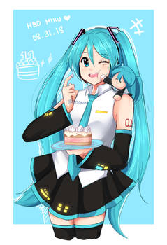 Happy 11th Birthday Miku!