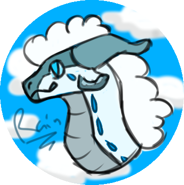 Rain! (New Pfp?) by CloudyRainDragon on DeviantArt