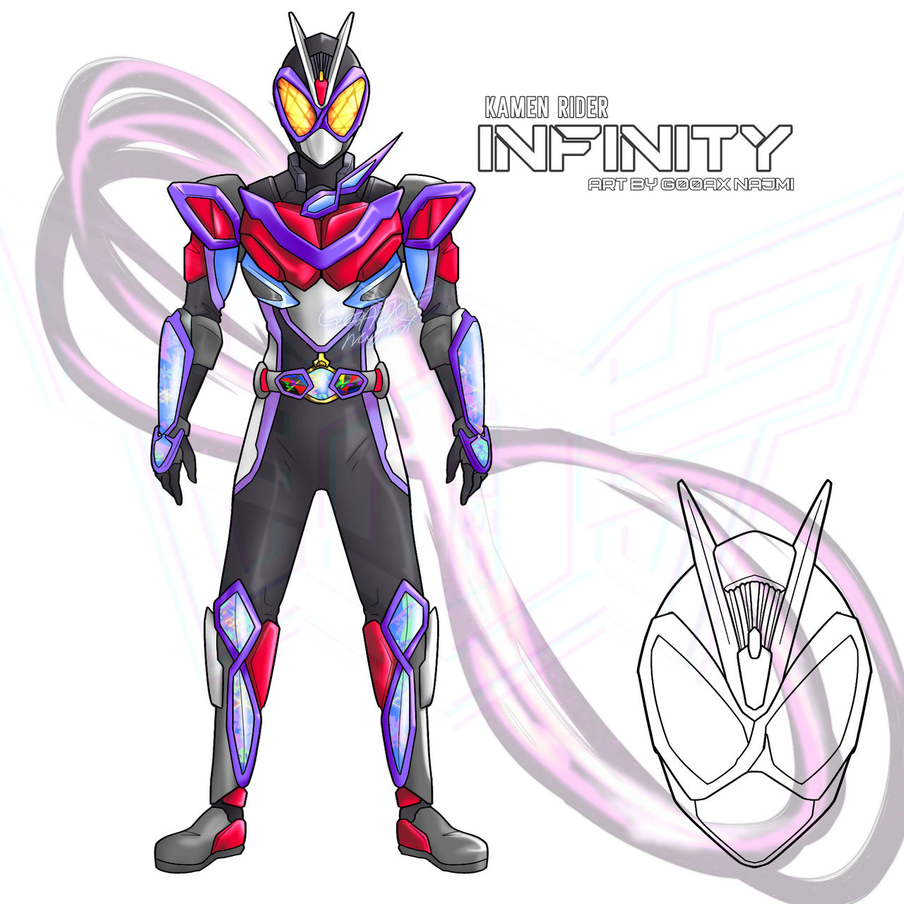 Raider Infinity Kamen Rider Infinity by G00AX on DeviantArt