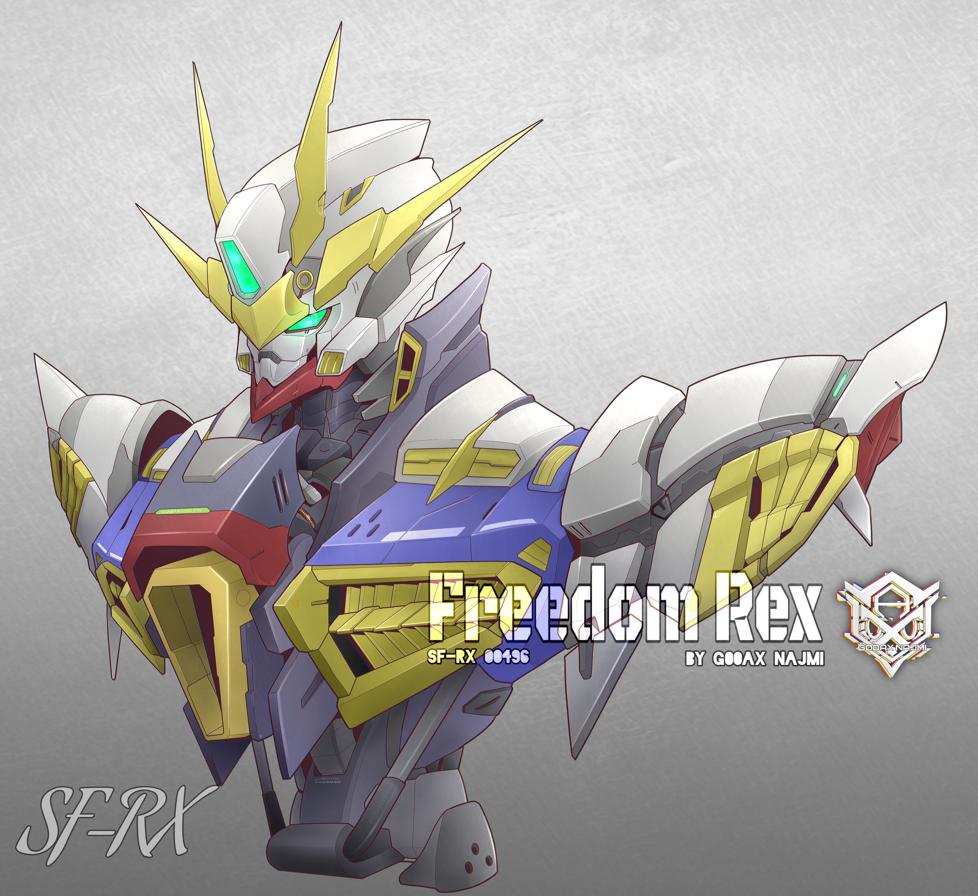 GUNDAM FREEDOM REX SF-RX 00496 by G00AX on DeviantArt