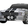 Shelby Mustang GT500 Airbrush