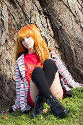 Asuka Soryu Langley Cosplay - Casual Version