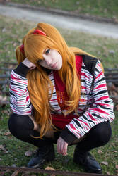 Asuka Soryu Langley Cosplay - Casual Version