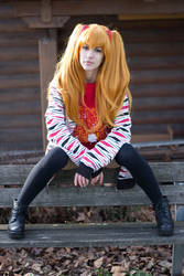 Asuka Soryu Langley Cosplay - Casual Version