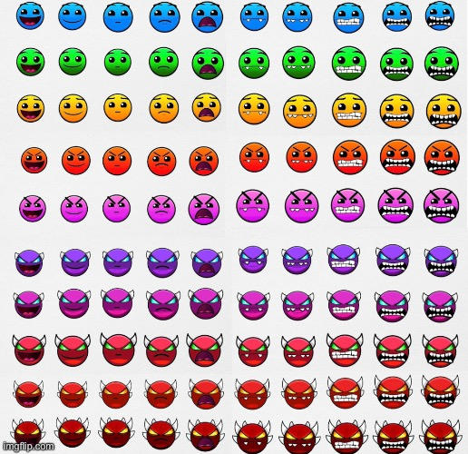 All Geometry Dash Faces I Think By Couselin On DeviantArt all-geometry-dash-faces-i-think-by-couselin-on-deviantart