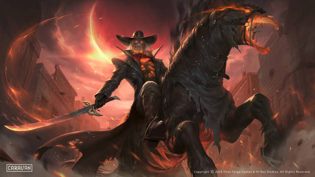 SMITE - Tombstone Rider Hachiman