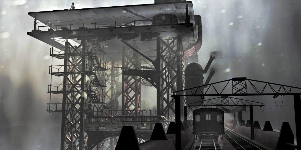 steampunk oil rig final by shaddam89 on DeviantArt
