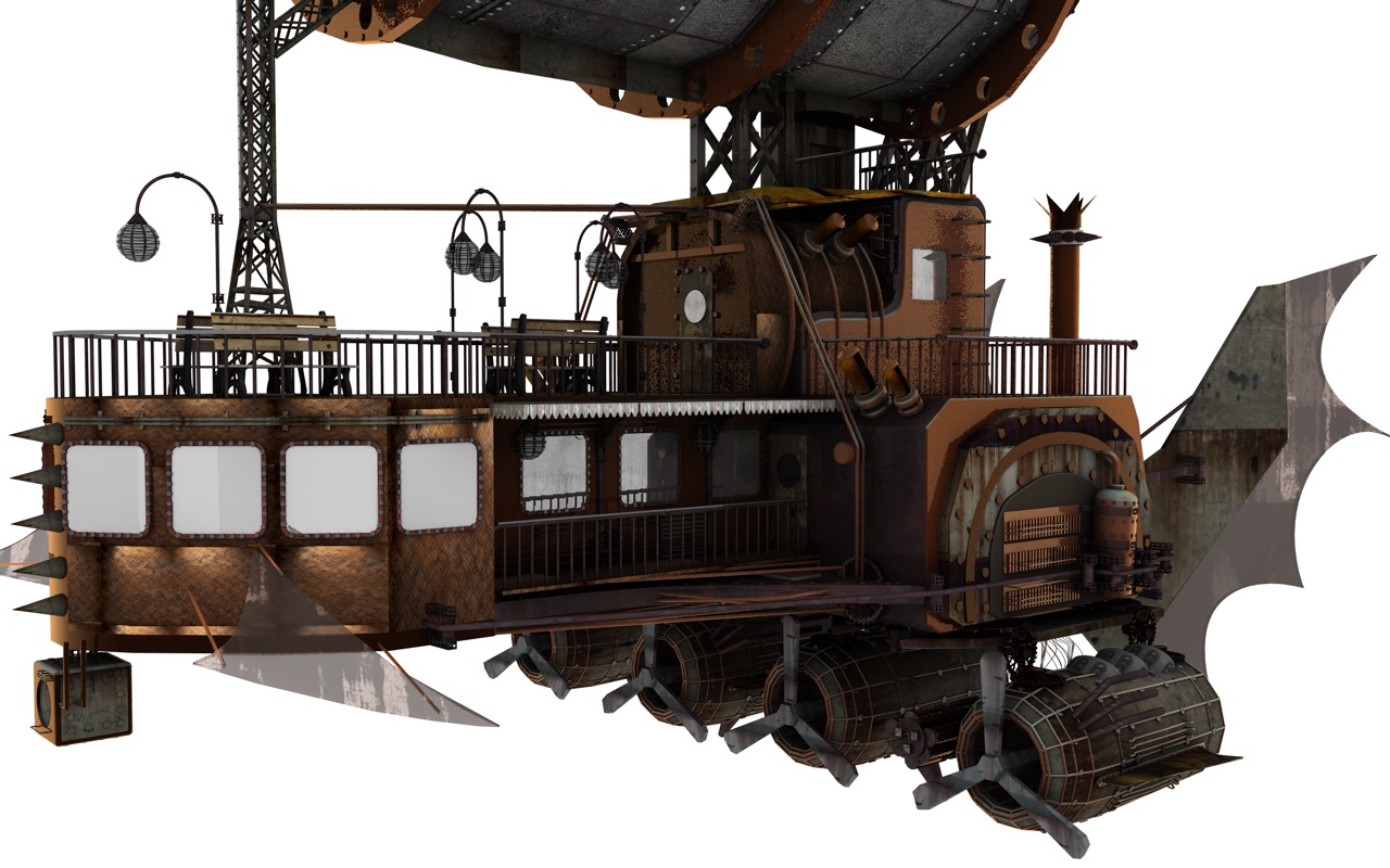 Steampunk Airship vol 2