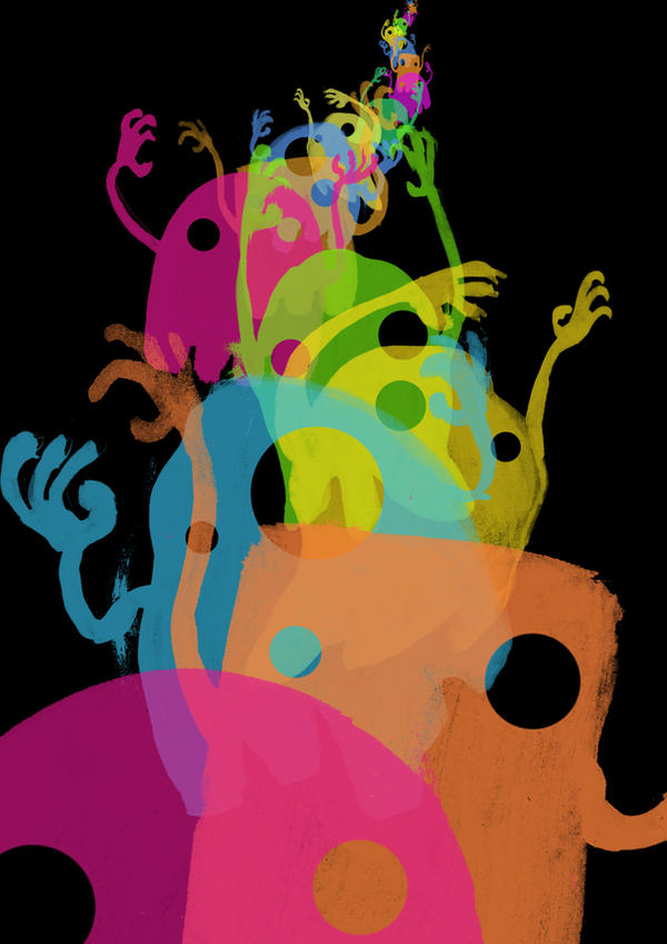 The Ghosts by MumblingIdiot