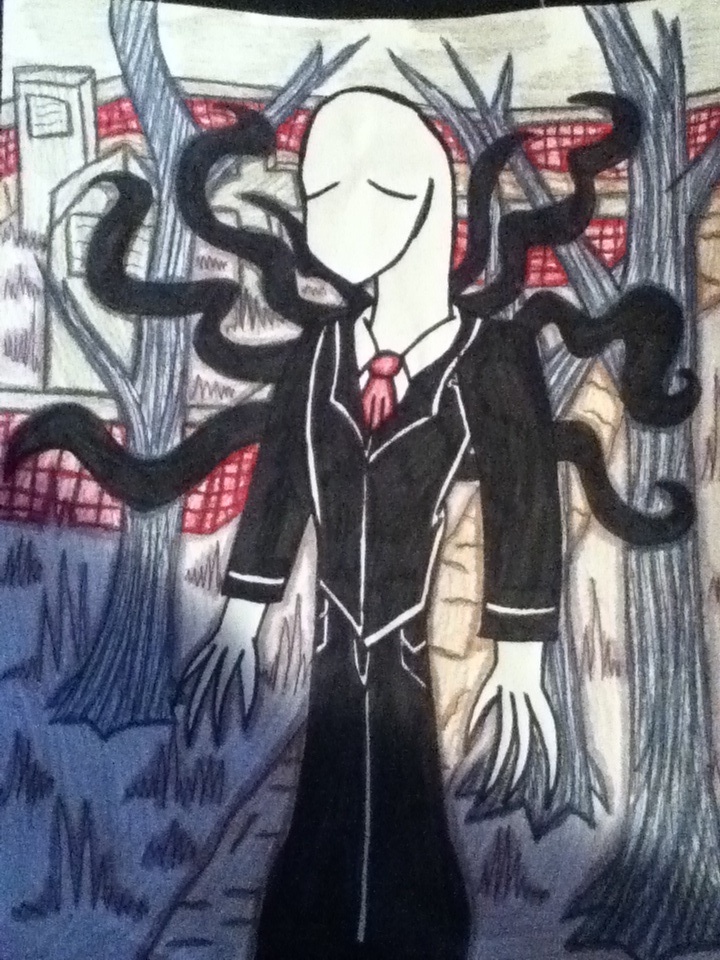 The Slender Man.....