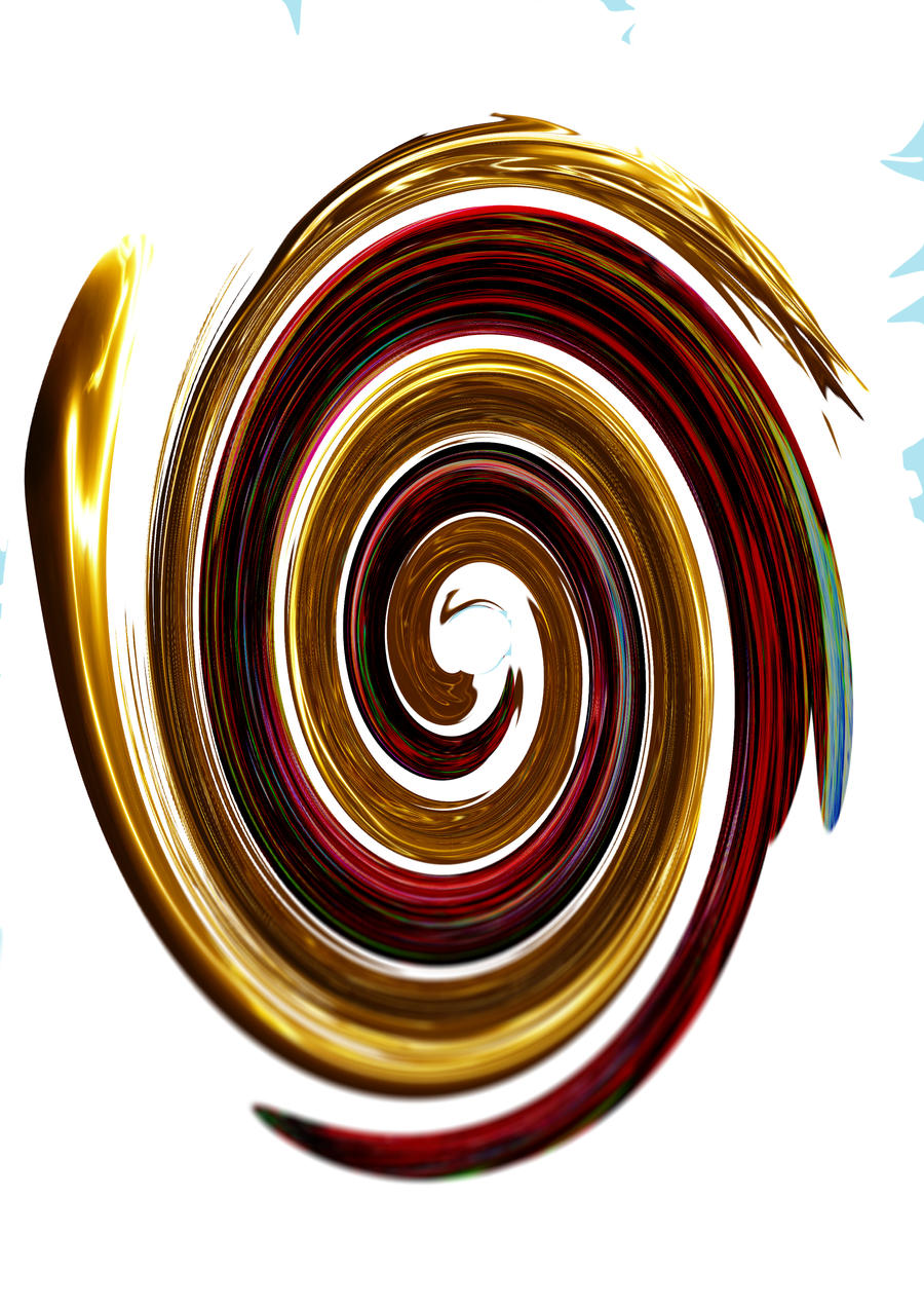 Spiral(gold/red)