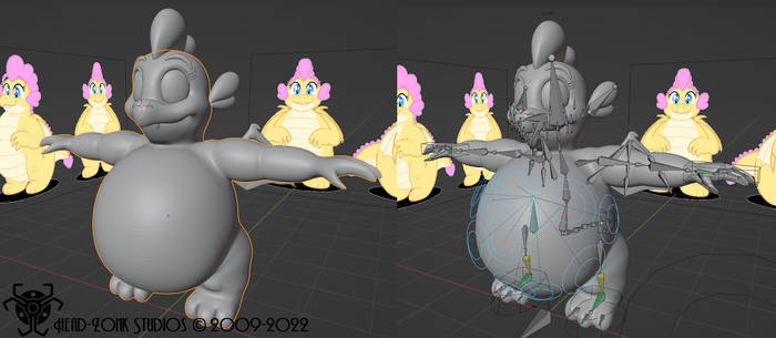 Buttercream_WIP_Rigging