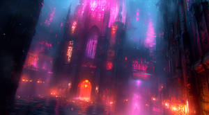 neon gothic