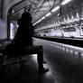 Alone at the station