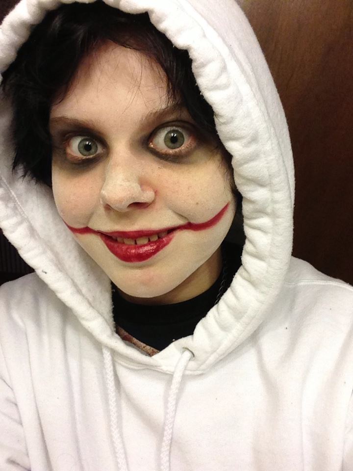 Jeff the Killer (mini) cosplay