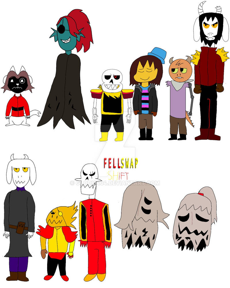 Swapshift Fellswapshift cast by glodi0404 on DeviantArt