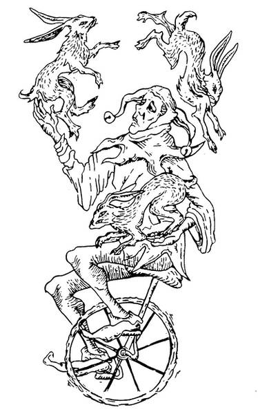 Two Jester Rbbits guts and blackpowder fan art by mmjojo on DeviantArt