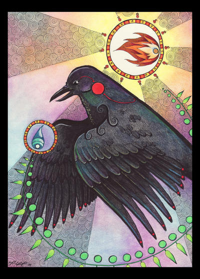 Crow - Totem by Ravenari on DeviantArt