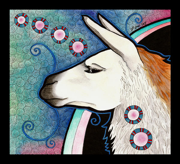 Llama as Totem by Ravenari Llama as Totem by Ravenari
